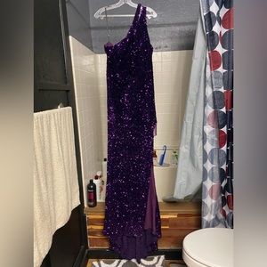 plus size prom dress only wore once in perfect condition